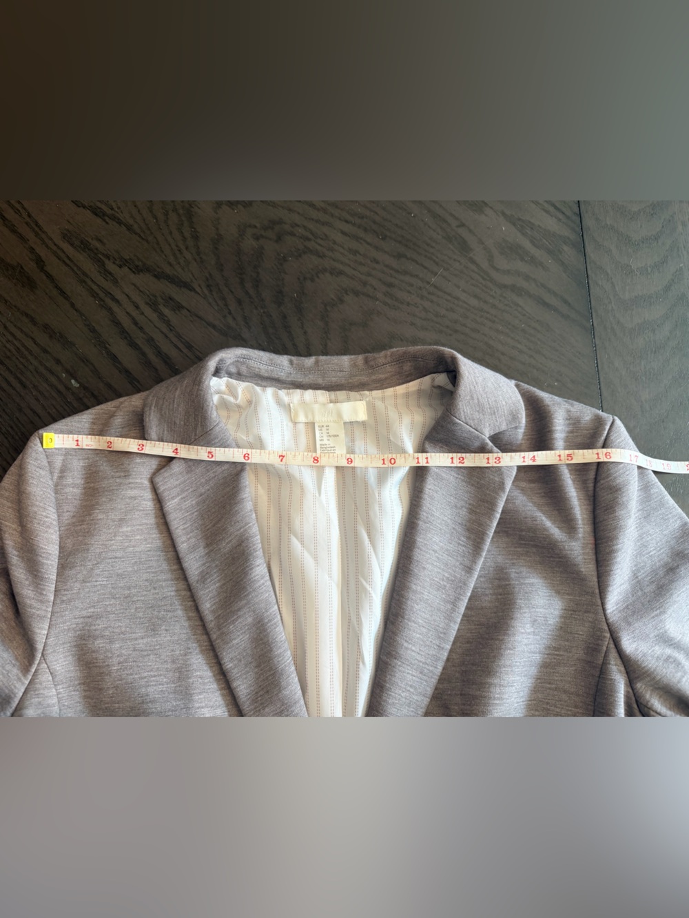 H&M Gray Single-Button Blazer - Picture 7 of 7
